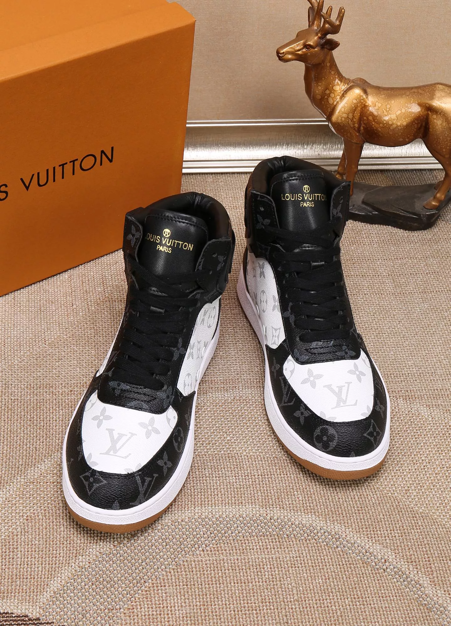 louis vuitton high tops chaussures pour homme s_12ba1a22